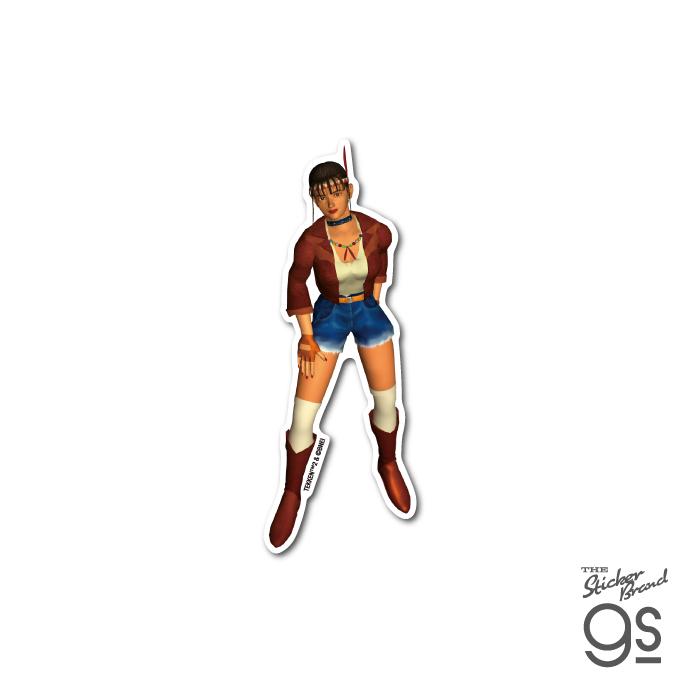 鉄拳レジェンドシリーズ ダイカットビニールステッカー ミシェール