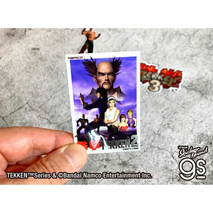 鉄拳レジェンドシリーズ ポスターデザインステッカー 鉄拳 TEKKEN