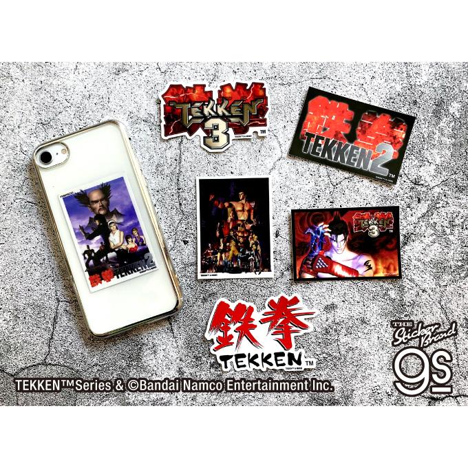 鉄拳レジェンドシリーズ ポスターデザインステッカー 鉄拳 TEKKEN