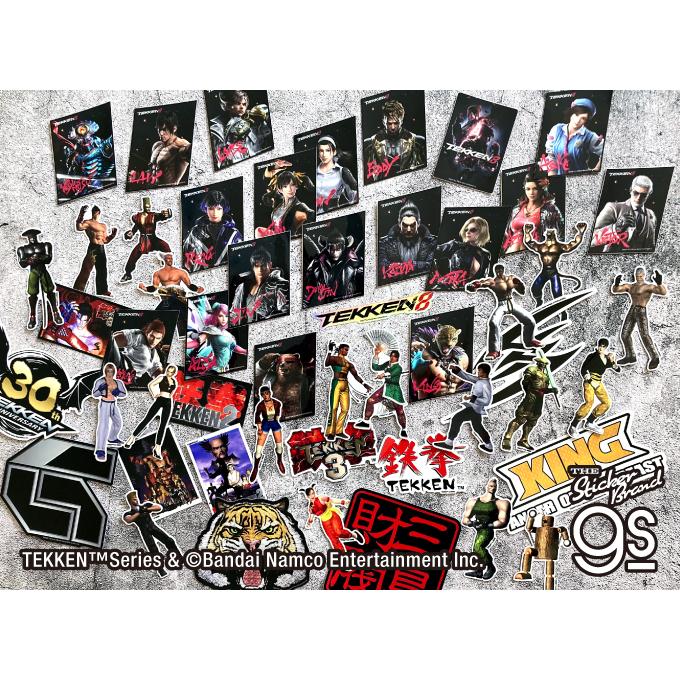 鉄拳ビッグサイズステッカーシリーズ 三島財閥 TEKKEN ロゴ 鉄拳ビッグサイズステッカーシリーズ 三島財閥 TEKKEN ロゴ