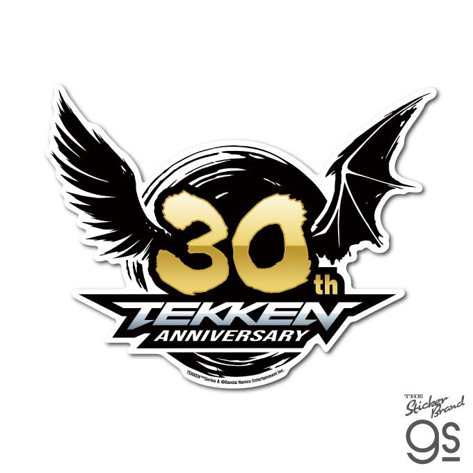 てっけん様✨ 鉄拳ビッグサイズステッカーシリーズ 30周年ロゴ TEKKEN ロゴ