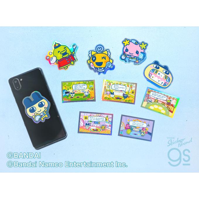 たまごっちのプチプチおみせっち ホログラムステッカー まめっち