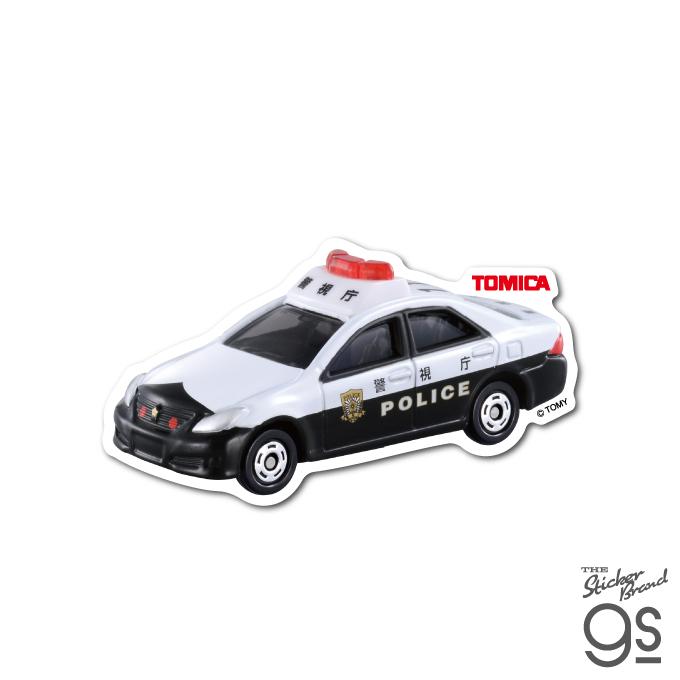 トミカ ダイカットステッカー トヨタ クラウン パトロールカー TOMICA
