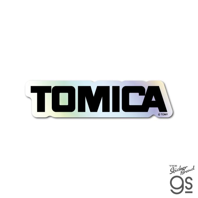 トミカ ホログラムステッカー 英文トミカロゴ TOMICA 車 働く乗り物