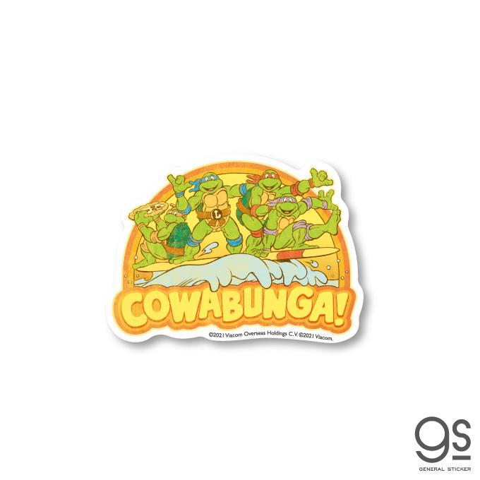 ミュータント・タートルズ COWABUNGA! ミニ キャラクターステッカー