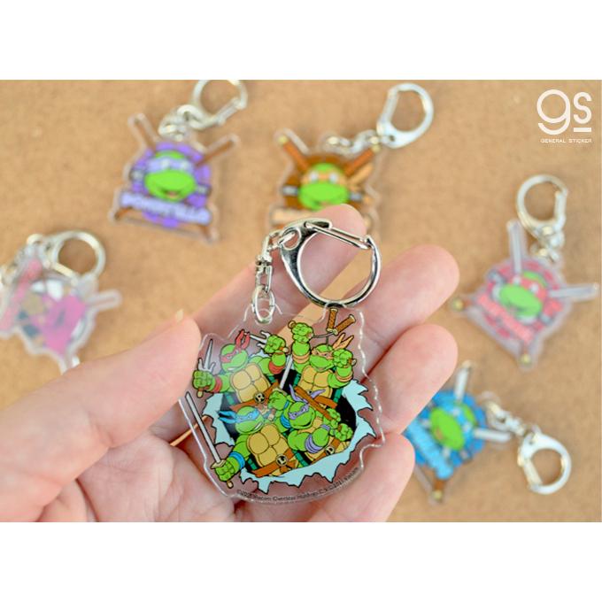 ミュータント・タートルズ ドナテロ アクリルキーホルダー