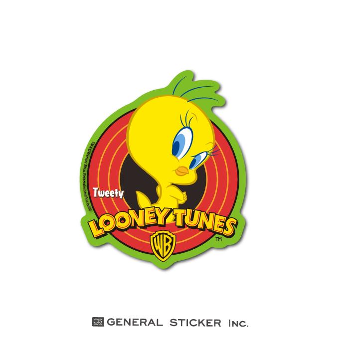 ルーニー テューンズ トゥイーティー キャラクターステッカー ワーナー ブラザース アメリカ アニメーション Wb001 Gs ステッカー 公式グッズ Wb 001 ゼネラルステッカー 通販 Yahoo ショッピング