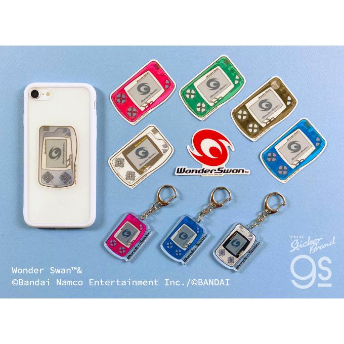 ワンダースワン 透明ステッカー パールホワイト ゲーム機 WonderSwan