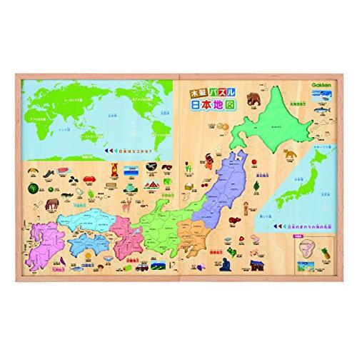 学研の遊びながらよくわかる 木製パズル日本地図（対象年齢：5歳以上）83809｜we-st-villa-ge｜02
