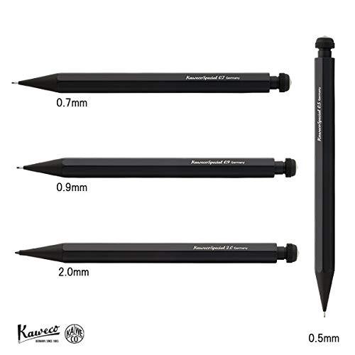 カヴェコ KAWECO 【専用クリップ付き】 SPECIAL スペシャル ペンシル ブラック 【0.9mm】 細身のボディーにクラシックなデザイン！｜we-st-villa-ge｜02