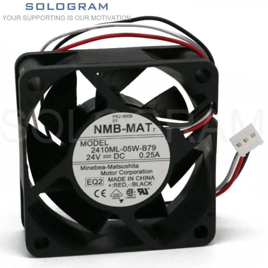 1個ブランド新NMB-MAT 7 2410ML-05W-B79 FK2-0009 01 6025 60*60*25mm24v 0.25A ...