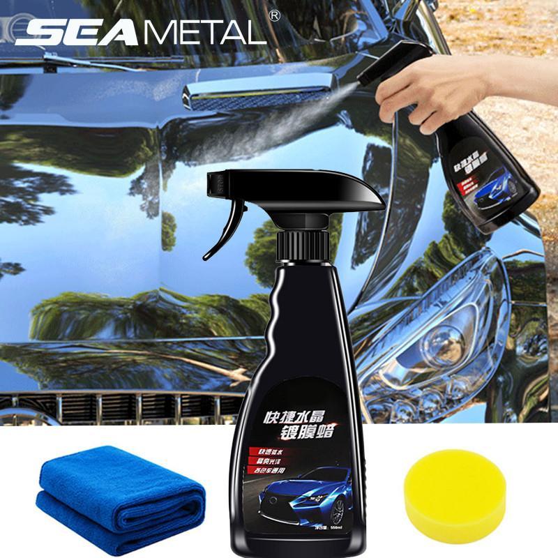 SEAMETAL 550ml Car Ceramic Coating Spray Quick NanoCoating Wax Car