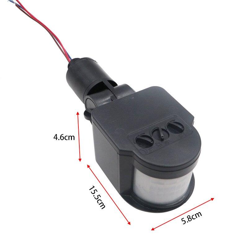 屋外屋内ホームmotionセンサーライトスイッチ5ワット100ワットac 220v自動ir motionセンサースイッチledライト新到着 ccc20221023011200551