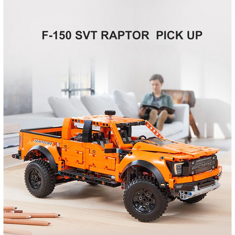 1379個技術フォードラプターズ42126 F-150ピックアップトラック車の