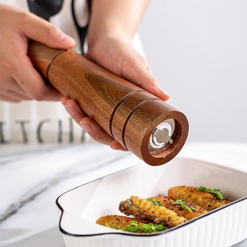 自動エスプレッソウッドグラインダーとソルト,調整可能なデザイン,セラミック木製セラミック電気エナメルキッチンミル ccc20230121224802669wealthy 通販