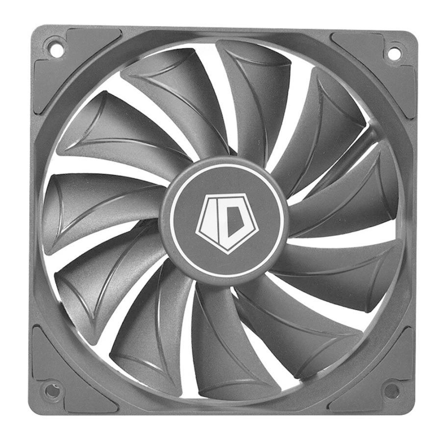 Id冷却4ピン120mmデスクトップシャーシファンdc 12 12vコンピュータpcケースpwm冷却クーラーファン