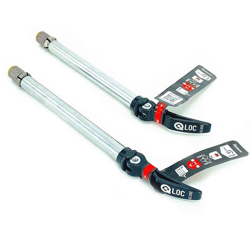 オリジナルsr suntour QLOC2自転車クイックリリースレバーを通じて車軸15 × 100mm15 × 110mmバイクフロント