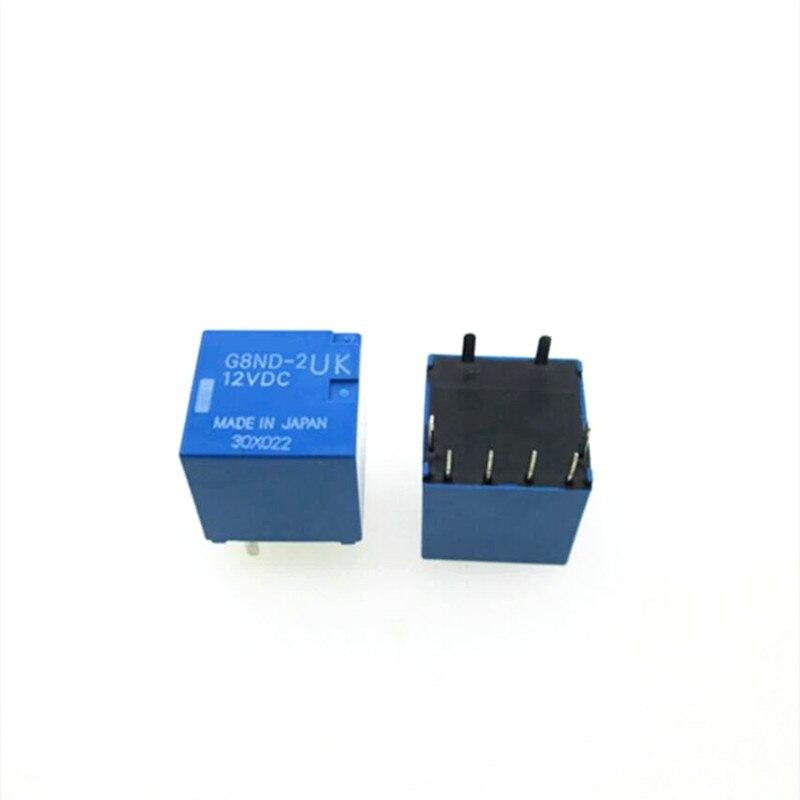 新オートカー12vリレーG8ND-2UK 12VDC G8ND-2UK-12VDC G8ND2UK 12VDC 12v DC12V 8PIN ...
