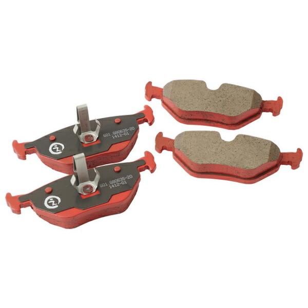 低ダスト！ＢＭＷ ミニ F55 ワン・クーパー・クーパーD (〜21/4) フロント・リア ブレーキパッド えちごや製 ＮＡＯ |  | 01