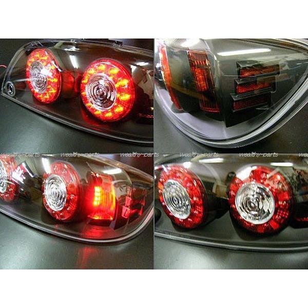 RX−8 LEDダブルリング オールブラックテールランプ（前期用