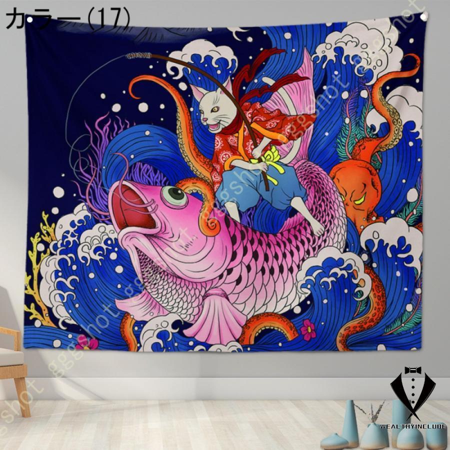 タペストリー暖簾ウォールアート織物和モダンモダンアート