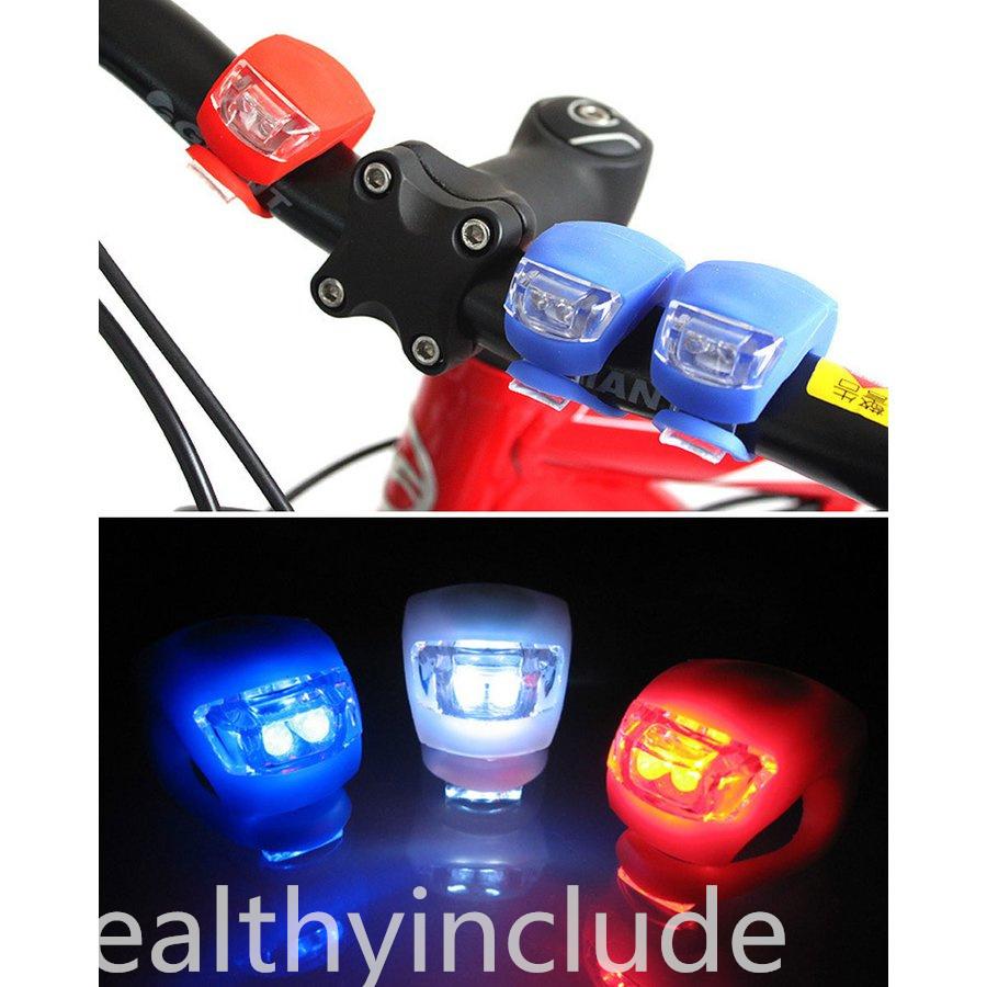 自転車 ライト Led シリコン 自転車ライト 小型ライト ライト サイクルライト 防水ledライト 自転車用ライト おしゃれ お散歩ライト 懐中電灯 Y4