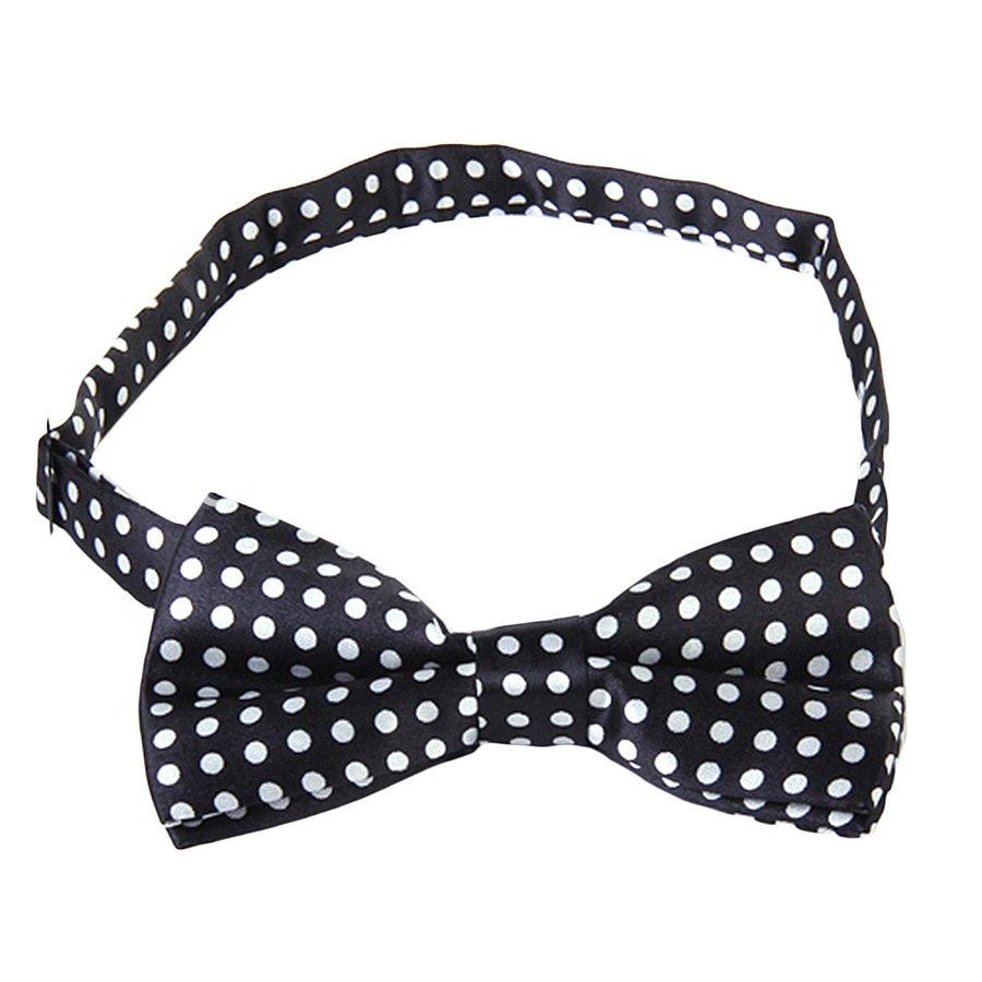 ノーブランド品 蝶ネクタイ シンプル カジュアル メンズ 男性用 水玉 1本 黒と白 その他ネクタイ 商品到着後レビューと評価を書く 問い合わせページ にご連絡頂ければ850円返金する