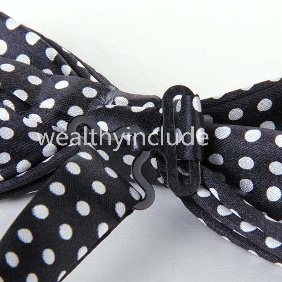 ノーブランド品 蝶ネクタイ シンプル カジュアル メンズ 男性用 水玉 1本 黒と白 その他ネクタイ 商品到着後レビューと評価を書く 問い合わせページ にご連絡頂ければ850円返金する