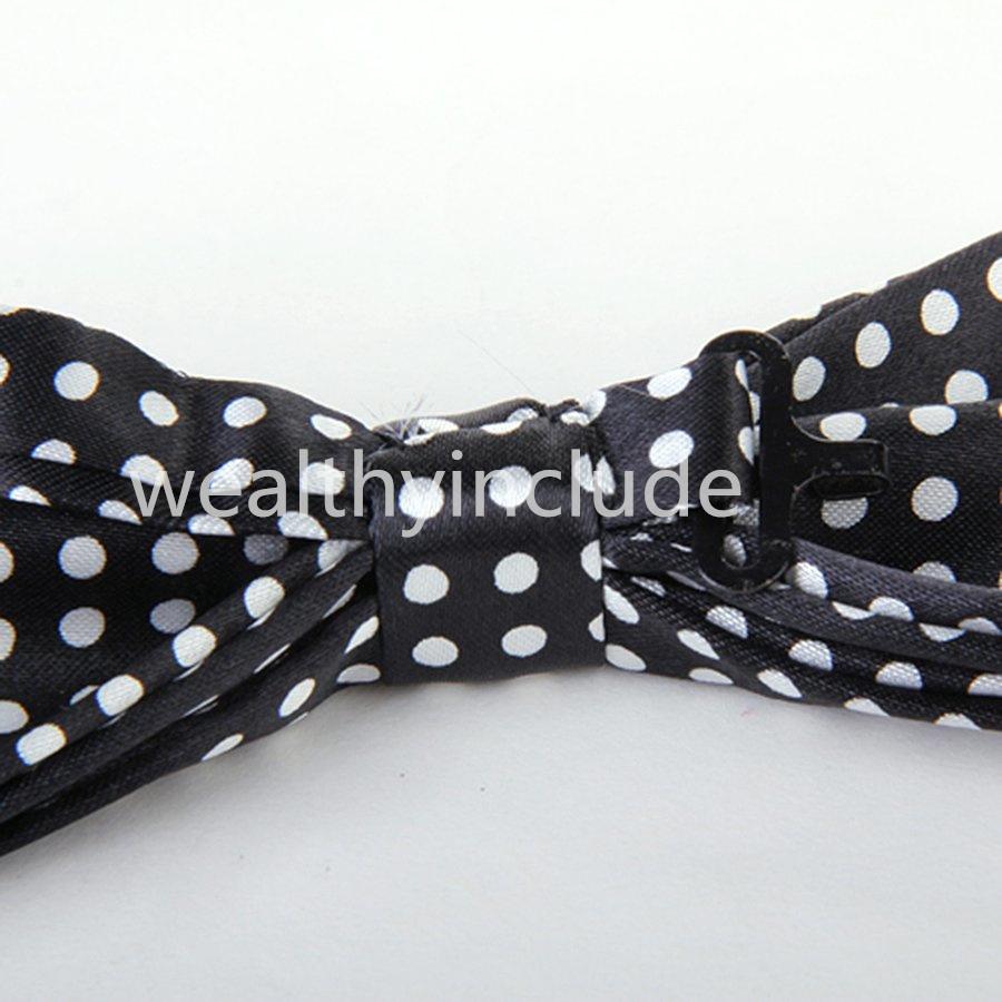 ノーブランド品 蝶ネクタイ シンプル カジュアル メンズ 男性用 水玉 1本 黒と白 その他ネクタイ 商品到着後レビューと評価を書く 問い合わせページ にご連絡頂ければ850円返金する