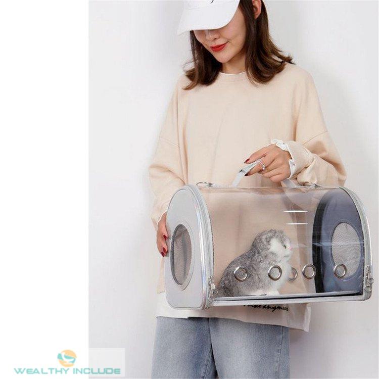 珍しい クリアバッグ お出かけ キャリーケースペットバッグ スリングバッグ ペット用キャリーバッグ 小型 小犬 ネコ キャリーカート 商品到着後レビューと評価を書く 問い合わせページ にご連絡頂ければ850円返金する Www Tvusac Com
