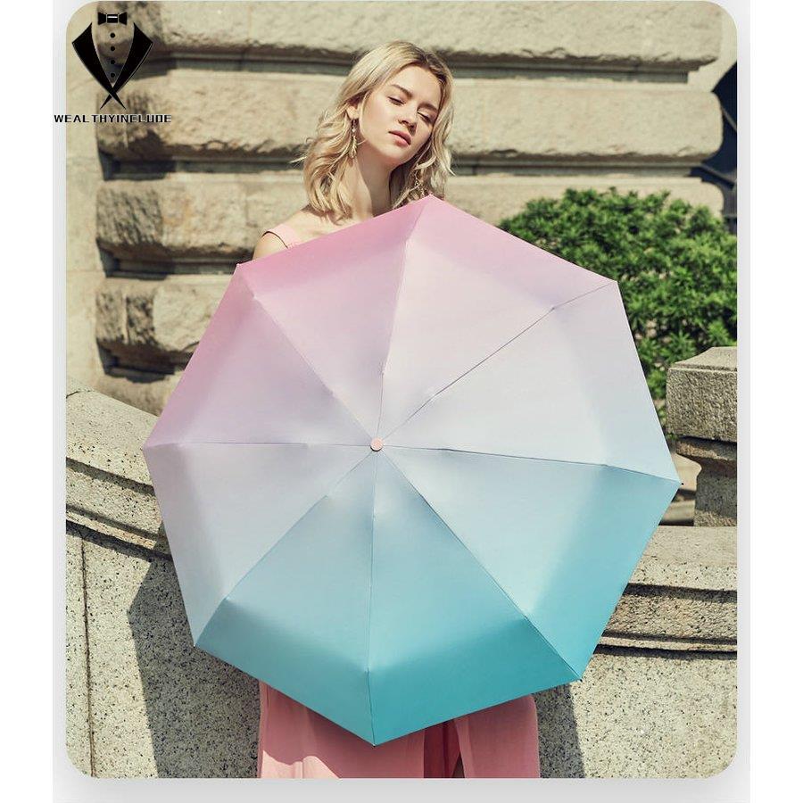 傘 レディース 可愛い 晴雨兼用 耐風 折りたたみ傘 折り畳み傘 ジャンプ おしゃれ 軽量 グラデーション レインボー トレンド インスタ映え 雨傘 Q529 Homitra7 ウェルシーインクルード 通販 Yahoo ショッピング