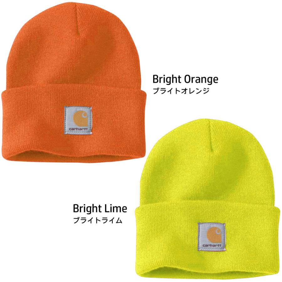 Carhartt（カーハート） ビーニー ニット キャップ 帽子 無地 12色