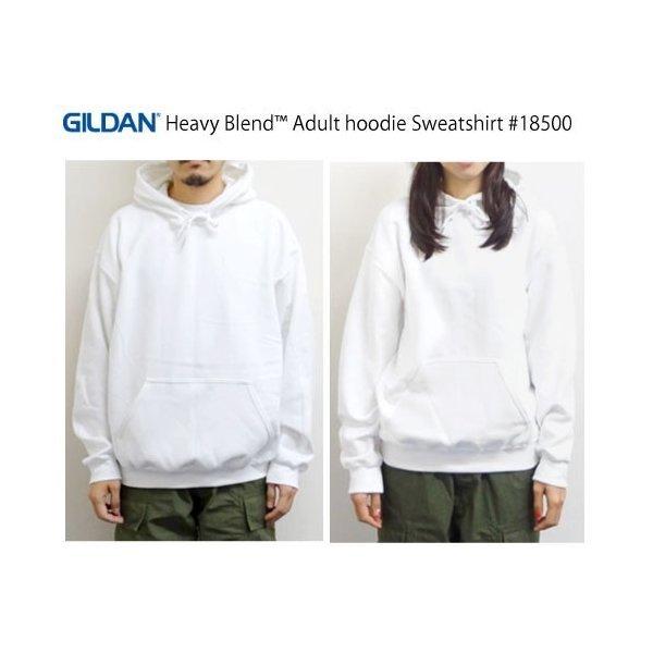 ギルダン GILDAN パーカー HOODIE 長袖 スウェット 米国ブランド ヘビーブレンド 8oz エコテックスラベル認定ブランド サイズ S~XL 29色 #18500 (PAGE2)｜wearthesound｜03