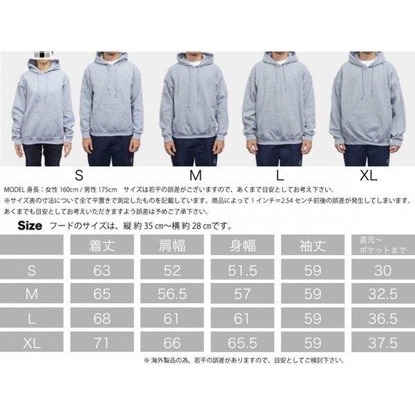 ギルダン GILDAN パーカー HOODIE 長袖 スウェット 米国ブランド ヘビーブレンド 8oz エコテックスラベル認定ブランド サイズ S~XL 29色 #18500 (PAGE2)｜wearthesound｜04