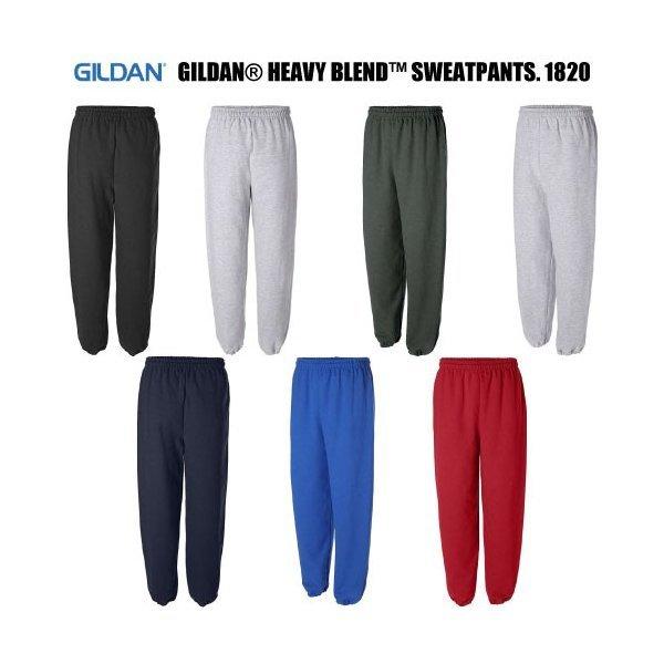 GILDAN ギルダン 8oz ポケット無 スウェットパンツ｜wearthesound