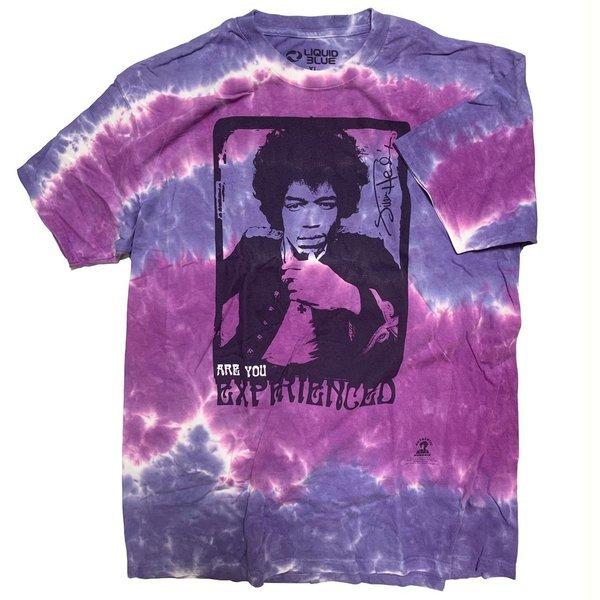 【00s公式・希少黒】リキッドブルー ジミヘン マシンガン Tシャツ XL LIQUID BLUE リキッドブルー 米国ブランド ジミ・ヘンドリックス