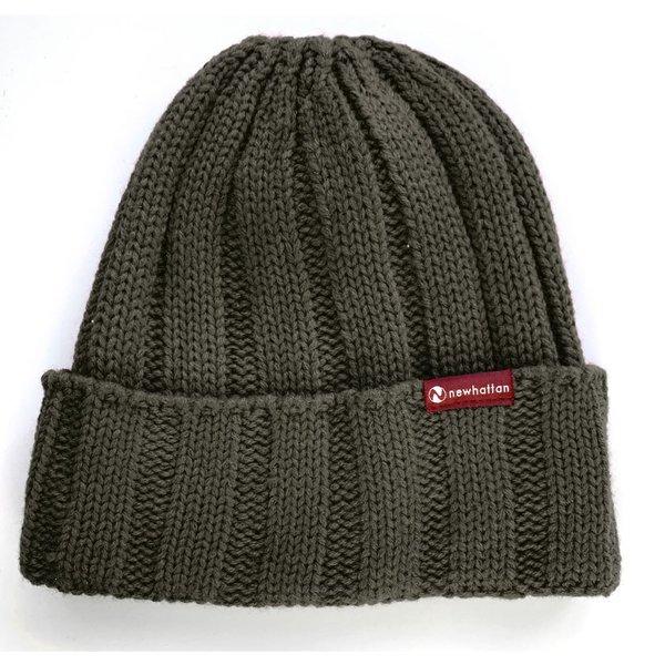 ニューハッタン NEWHATTAN HAT 100% アクリル ニット ハット 帽子 無地 