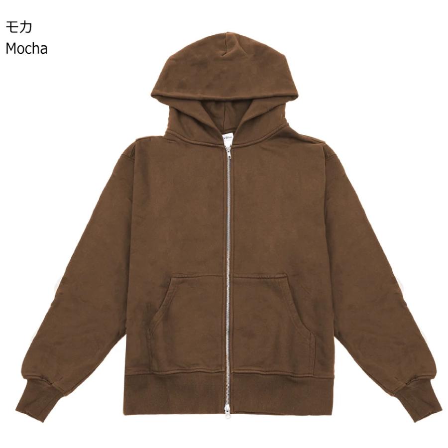 Stone  ガーメントダイダブルジップアップブルゾン SHAKA WeAR（シャカウェア） 後染め ダブルジップアップ パーカー