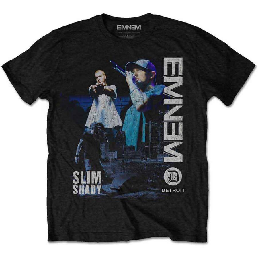 ROCK OFF 【公式新品】EMINEM - DETROIT エミネムTシャツ