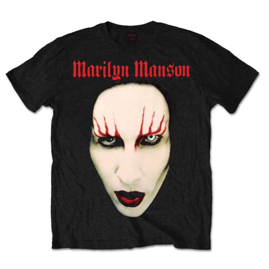 ROCK OFF 【公式新品】MARILYN MANSON - RED LIPS マリリンマンソンT