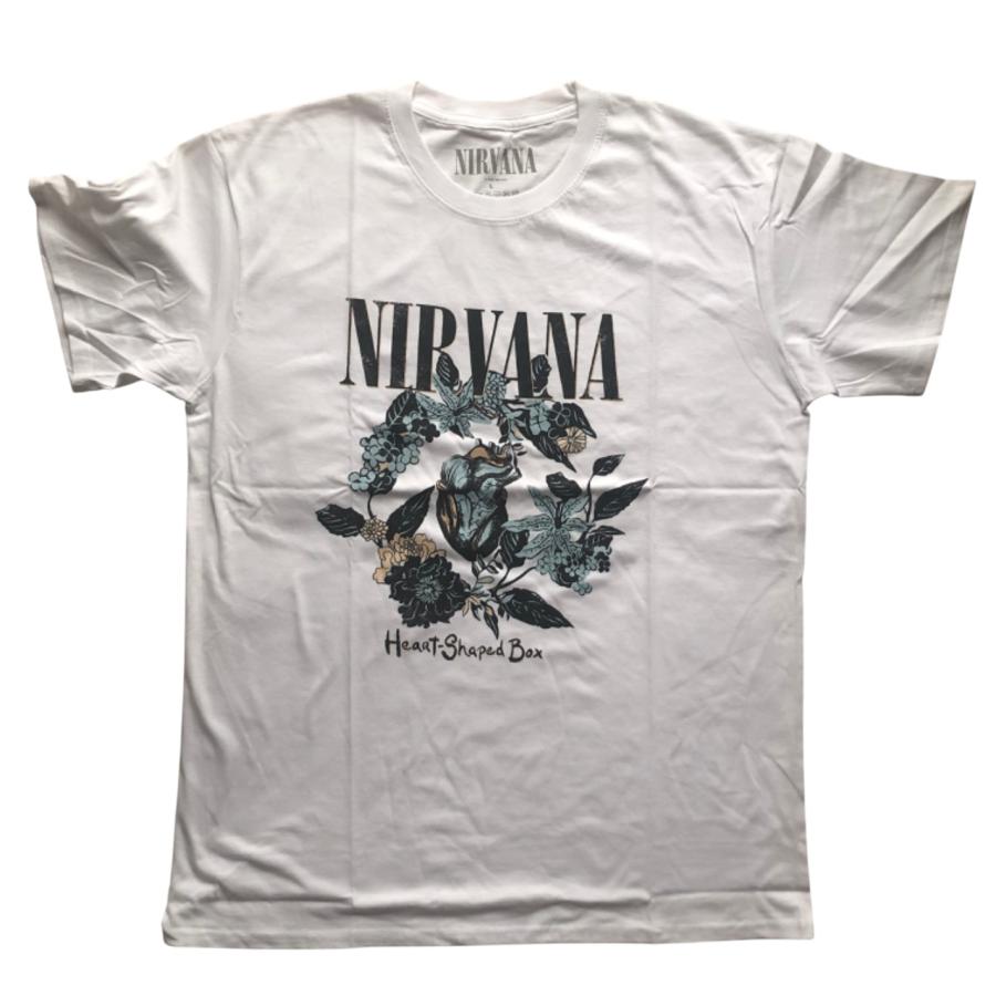 ROCK OFF 【公式新品】NIRVANA - HEART SHAPE BOX ニルヴァーナT