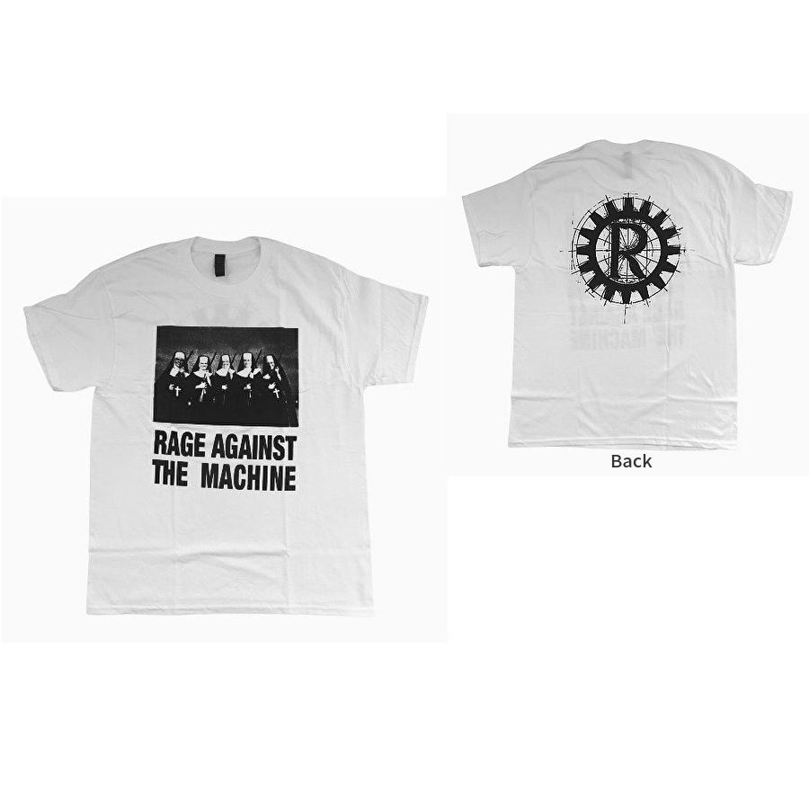 公式新品】RAGE AGAINST THE MACHINE - NUNS AND GUNS (Back Print