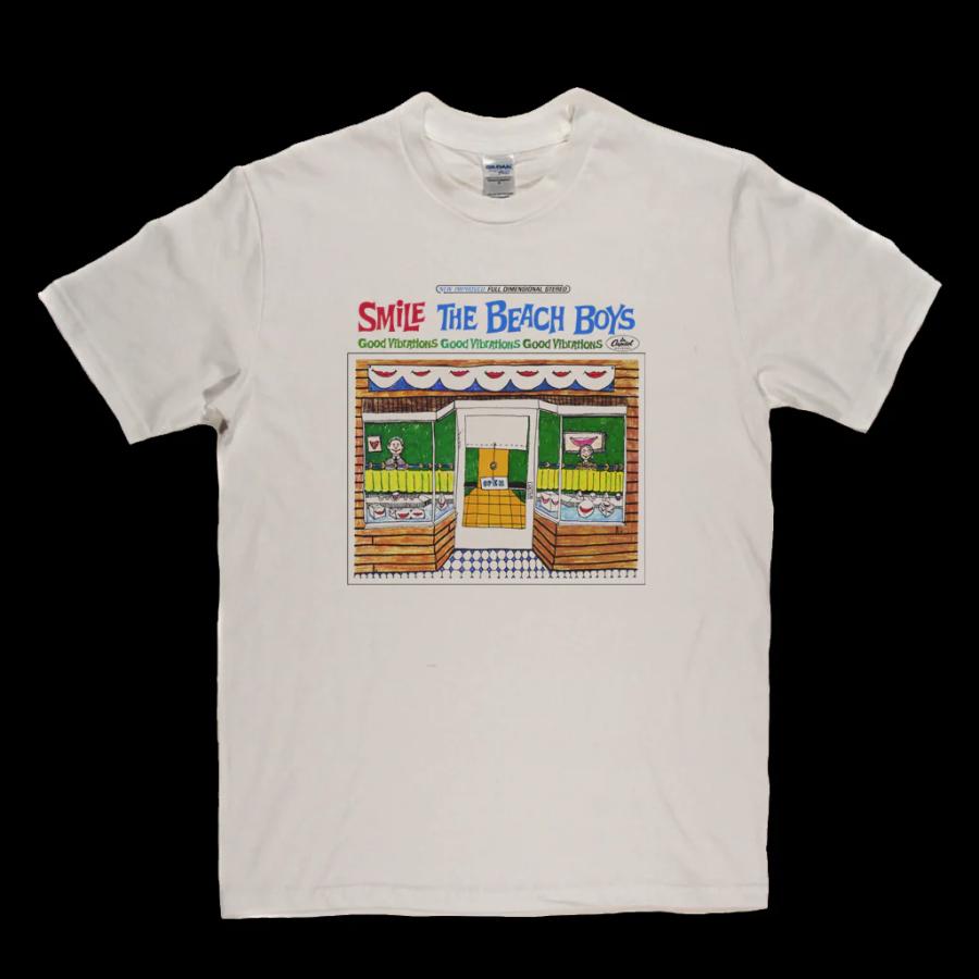 ビーチボーイズ The Beachboys Smile Tシャツ 新品未使用 輸入新品レア】THE BEACH BOYS - SMILE Gildan Ultra Cotton ザビーチ