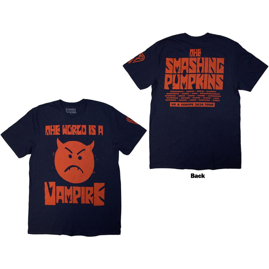 スマッシング・パンプキンズ World Is A Vampireツアー Tシャツ The Smashing Pumpkins World Is A Vampire T-Shirt | Hot Topic