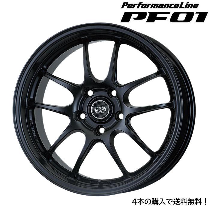 ストレッチドビー ENKEI PF01 スパークルシルバー 18X9.0J+35 5 114.3