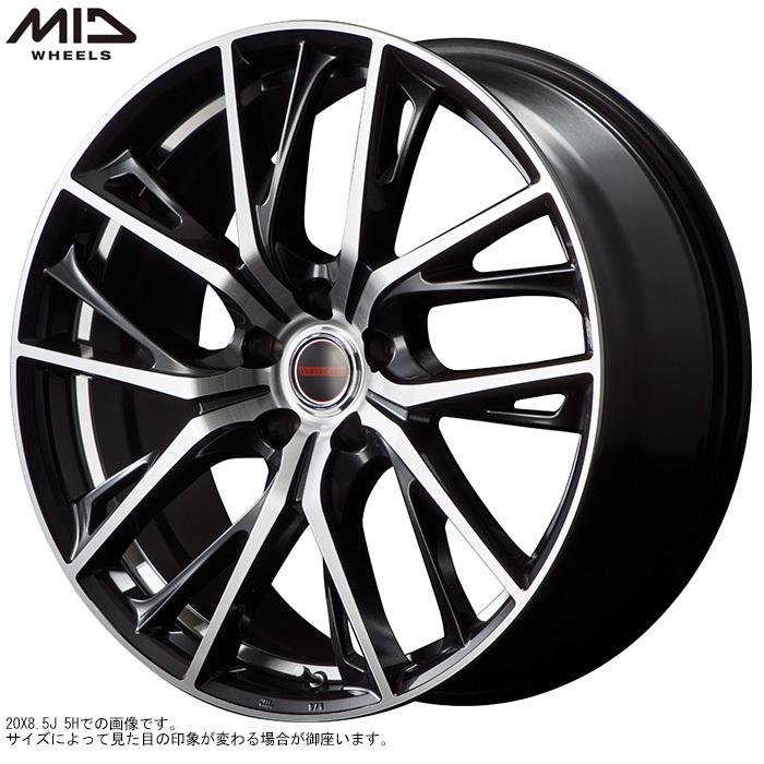 VERTEC ONE GLAIVE 1本 19×8.0J+42 5H 114.3 DBK/UCDC MiD マルカサービスホイール 1本 新品