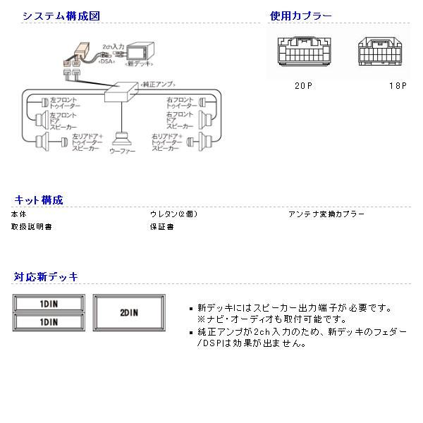 Beatsonic オーディオキット アウトランダー 後期 CW4W CW5W CW6W 06/10〜 MOPナビ付 Rockford付 9SP車 DSA-03 送料無料 | BeatーSonic | 02