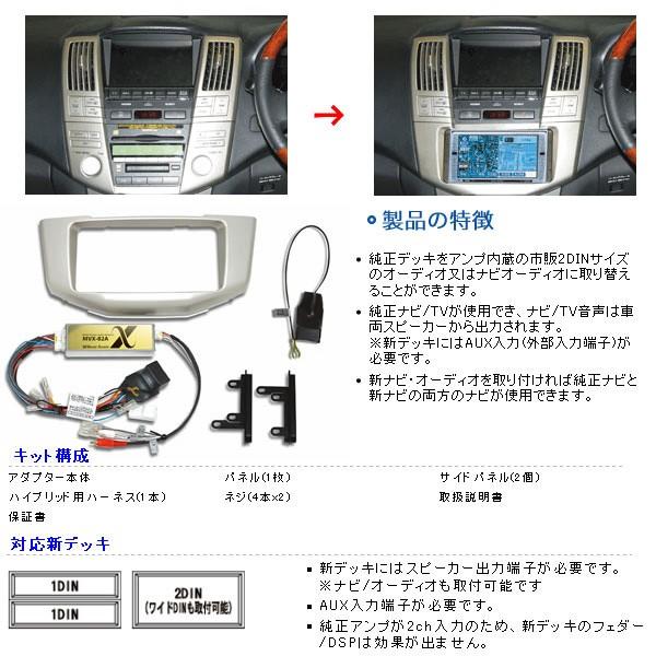Beatsonic オーディオキット ハリアー 前期 MCU30W 31W 35W 36W ACU30W 35W GSU30W 31W 35W 36W 03/2-06/1 EMV付 プレミアムS 送料無料 | BeatーSonic | 01