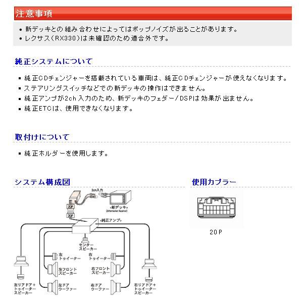 Beatsonic オーディオキット ハリアー 後期 MCU30W MCU31W MCU35W MCU36W ACU30W H18/1〜 M OPナビ無し JBLプレミアムS11SP 送料無料 | BeatーSonic | 02