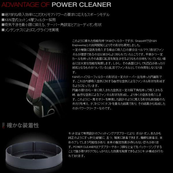 GruppeM パワークリーナー レクサス IS300h AVE30 2AR-FSE + 1KM